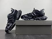 Balenciaga Men's Track Sneakers in Blackand White - 5