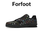 Louis Vuitton LV Trainer Takashi Murakami Black - 1