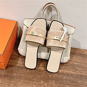Hermes Giulia Sandals Beign - 2