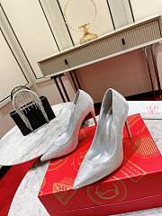 Christian Louboutin So Kate In Sequin Fabric - Heel Height: 8.5cm - 2
