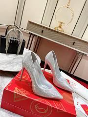 Christian Louboutin So Kate In Sequin Fabric - Heel Height: 8.5cm - 4