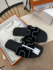 Hermès Oran sandal Black - 2