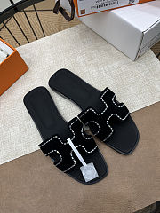 Hermès Oran sandal Black - 3