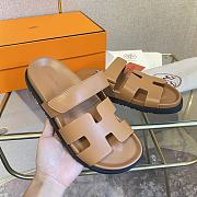 HERMÈS Chypre Sandals Brown - 4