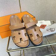 HERMÈS Chypre Sandals Brown - 2