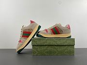 Gucci Screener Distressed Pink Green  - 2