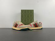 Gucci Screener Distressed Pink Green  - 4
