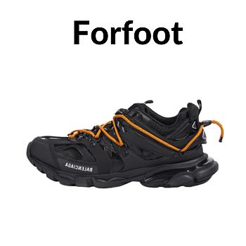 Balenciaga Men's Black Track Trail Laces Sneaker