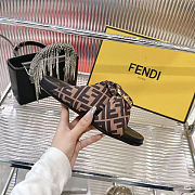 Fendi flat slippers Brown  - 3