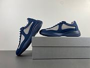 Prada America's Cup Soft rubber and bike fabric sneakers Blue - 4