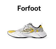 Balenciaga Men's Monday Shoe in Grey/white/yellow/black - 825418 WDWTS 1971  - 1