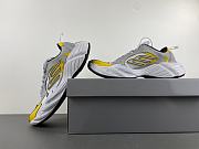 Balenciaga Men's Monday Shoe in Grey/white/yellow/black - 825418 WDWTS 1971  - 2