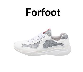 Prada America's Cup Soft rubber and bike fabric sneakers White