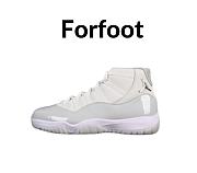 Jordan 11 Retro Grand Finale White Metallic Silver - AR0715-110 - 1