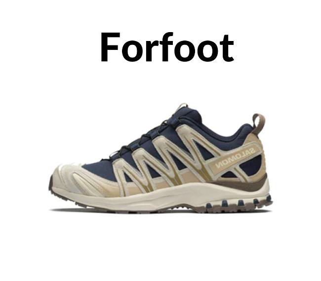 Salomon XA Pro 3D SUEDE in Blue Nights/Almond Milk  - 1