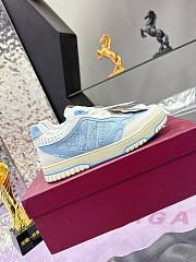 Gucci Re-Web trainer Light blue GG canvas  - 2
