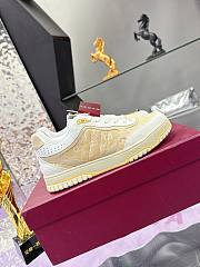 Gucci Re-Web trainer Light beige GG canvas  - 3