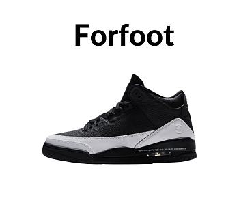 Fragment Design x Air Jordan 3 Black/White