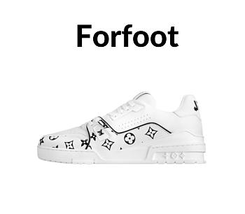 LV Trainer Sneaker White - 1AHTOO