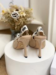 J'Adior Slingback Pump Nude Technical Fabric - Heel height: 9.5cm - 5
