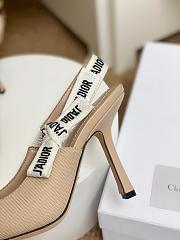 J'Adior Slingback Pump Nude Technical Fabric - Heel height: 9.5cm - 4