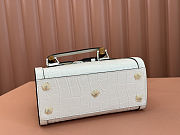 Gucci Diana python small tote bag White - size: 20x16x10cm - 2