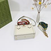 Gucci Diana small tote bag White - size: W20cm x H16cm x D10cm - 4