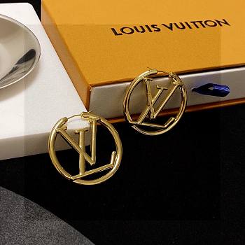 Louise Hoop GM Earrings Medium 4cm 