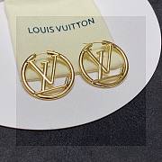 Louise Hoop GM Earrings Medium 4cm  - 3