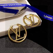 Louise Hoop GM Earrings Medium 4cm  - 4