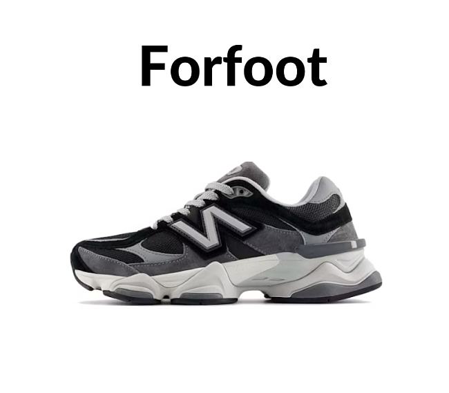 New Balance 9060 Black Grey - U9060JBD - 1