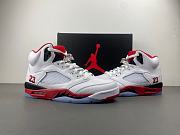 Air Jordan 5 Retro Fire Red Black Tongue (2025) - HQ7978-101 - 2