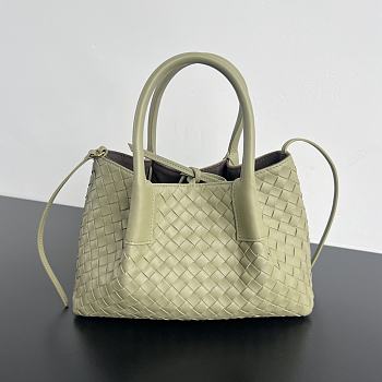 Bottega Veneta Small Pinacoteca Green - size: 15*24*12cm