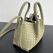 Bottega Veneta Small Pinacoteca Green - size: 15*24*12cm - 2