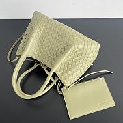 Bottega Veneta Small Pinacoteca Green - size: 15*24*12cm - 4