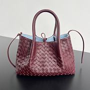 Bottega Veneta Small Pinacoteca Red - size: 15*24*12cm - 1
