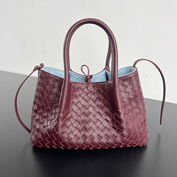 Bottega Veneta Small Pinacoteca Red - size: 15*24*12cm