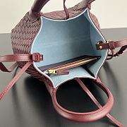 Bottega Veneta Small Pinacoteca Red - size: 15*24*12cm - 3