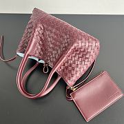 Bottega Veneta Small Pinacoteca Red - size: 15*24*12cm - 4