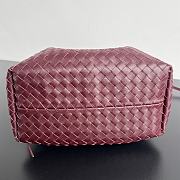 Bottega Veneta Small Pinacoteca Red - size: 15*24*12cm - 5