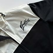 GUCCI Technical cotton canvas hooded jacket Black White  - 3