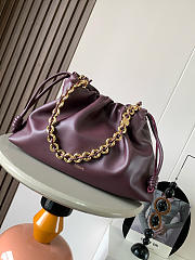  Loewe Flamenco leather shoulder bag - size: 41x9x26CM - 3