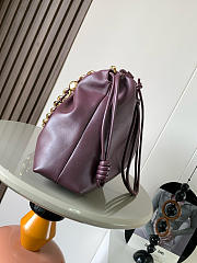  Loewe Flamenco leather shoulder bag - size: 41x9x26CM - 5