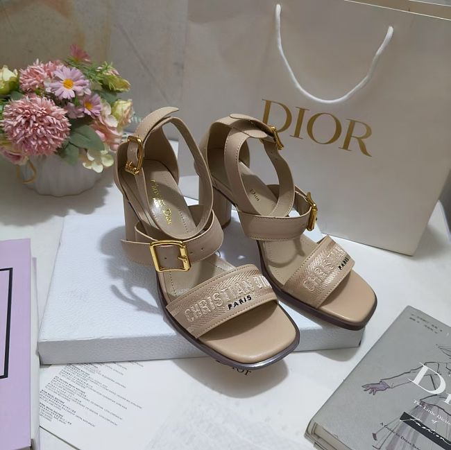 Dior Dway Heeled Sandal - Heel Height: 8.5cm  - 1