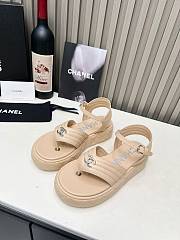 Chanel Cruise Sandals Beige - 2