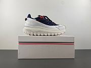 MonCler Trailgrip GTX Leather Trainers Blue - 4
