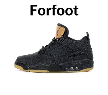 Jordan 4 Retro Levi's Black (Levi's Tag) - A02571-001 