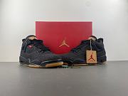 Jordan 4 Retro Levi's Black (Levi's Tag) - A02571-001  - 5