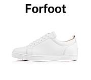 Christian Louboutin Louis Junior White Sneaker  - 1