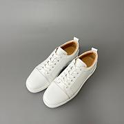 Christian Louboutin Louis Junior White Sneaker  - 2